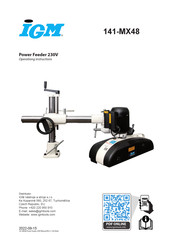 IGM 141-MX48 Operating Instructions Manual