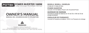 Potek PI1500-AP-RED Owner's Manual