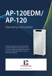 ETS AP-120EDM Operating Instructions Manual
