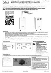 Xvent MiracleAir 400-B Quick Manual