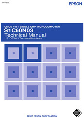 Epson S1C60N03 Technical Manual