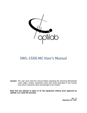 OPTILAB SWL-15 MC Series User Manual