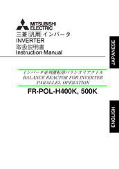 Mitsubishi Electric FR-POL-H400K Instruction Manual