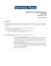 Software House iSTAR Pro 2U RM Quick Start Installation Manual