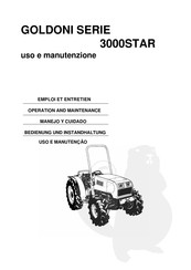 GOLDONI 3000 STAR Series Manual