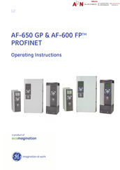 GE AF-650 GP PROFINET Operating Instructions Manual