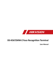 HIKVISION DS-K5672MW-Z User Manual