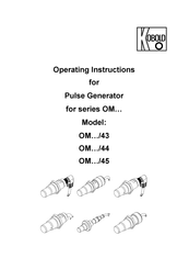 Kobold OM 43 Series Operating Instructions Manual