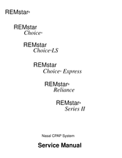 Respironics REMstar Choice Service Manual