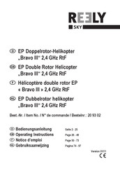 Reely Sky 20 93 02 Operating Instructions Manual