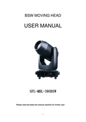 bsw SPL-MHL-380BSW User Manual