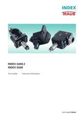 Traub INDEX G400.2 Technical Information