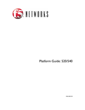 F5 540 Manual