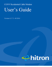 Hitron CGNV User Manual