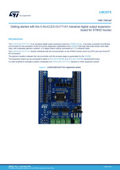 ST X-NUCLEO-OUT11A1 User Manual