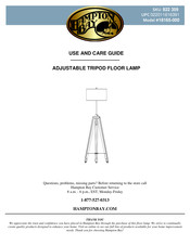 HAMPTON BAY 18165-000 Use And Care Manual