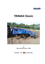 DALBO TRIMAX Classic Manual