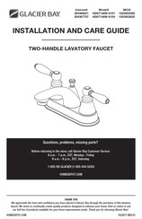 HOMEDEPOT Glacier bay HD67146W-6104 Installation And Care Manual