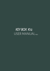 Omconnect OMUARK KEY BOX K12 User Manual