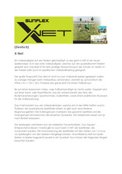 SUNFLEX X-Net Manual
