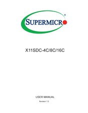Supermicro X11SDC-16C User Manual