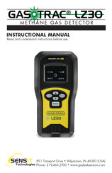 SENSIT Technologies GAS-TRAC LZ-30 Instruction Manual