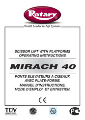 Rotary MIRACH 40 ATLT Operating Instructions Manual