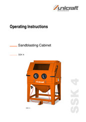 unicraft SSK 4 Operating Instructions Manual