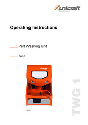 unicraft TWG 1 Operating Instructions Manual