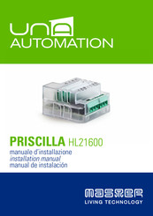 UNA AUTOMATION PRISCILLA HL21600 Installation Manual