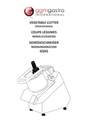 GGMgastro GSA5 Operation Manual