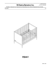 Williams-Sonoma PENNY Assembly Instructions Manual