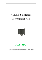 Autel ASR100 User Manual