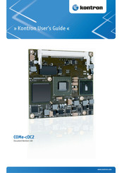 Kontron COMe-cDC2 User Manual