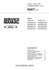 Fujitsu ARG90TLC3 Service Manual