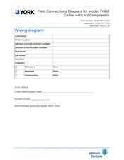 Johnson Controls YVAM 350 Wiring Diagram