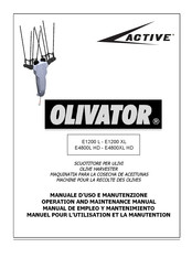 Active Olivator E1200 XL Operation And Maintenance Manual