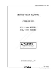 Endo CRL-2305-R Instruction Manual