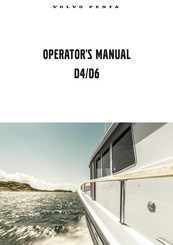 Volvo Penta D6 Operator's Manual