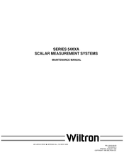 Wiltron 5411A Maintenance Manual