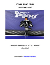 Power Pong Delta Setup Manual