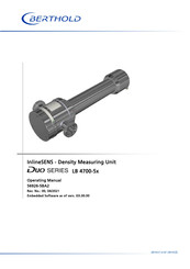Berthold InlineSENS Duo Series Operating Manual