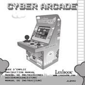 LEXIBOOK Cyber Arcade JL2940 Instruction Manual