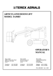 Terex TA50RT Operator's Manual