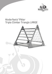 Kinderfeets Pikler Triple Climber Triangle LARGE User Manual