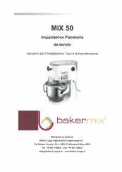 bakermix MIX 50 Manual