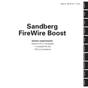 Sandberg FireWire Boost Manual