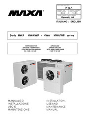 MAXA HWA Series Installation, Use And Manteinance Manual