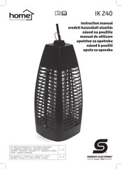 Somogyi home IK 240 Instruction Manual
