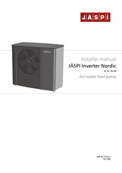 Jaspi Inverter Nordic 20 Installer Manual